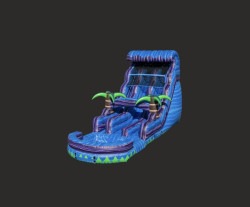 18 Foot Tropic Glides Double Lane Slide